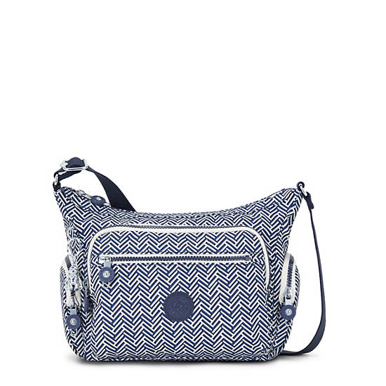 Sacs Crossbody Kipling Gabbie Small Printed Grise | FR 2069OK